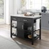 Coupon ⌛ Crosley Furniture Audrey Black With Faux Marble Top Kitchen Island - 42"W X 23.5"D X 36"H ???? -Crosley Furniture Shop unnamed file 1022