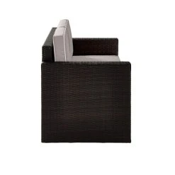 Best deal ???? Crosley Furniture Palm Harbor Outdoor Wicker Loveseat In Brown With Grey Cushions ???? -Crosley Furniture Shop unnamed file 1035