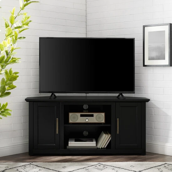 Deals ???? Crosley Furniture Camden 48-inch Corner Tv Stand - 47.75 W X 20 D X 22 H Frosted Oak ???? 4 Deals ???? Crosley Furniture Camden 48-inch Corner Tv Stand - 47.75 W X 20 D X 22 H Frosted Oak ???? - Image 2
