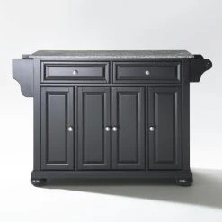 Cheapest ???? Crosley Furniture Alexandria Solid Granite Top Kitchen Island In Black Finish - 51.5 "W X 18 "D X 34 "H ⌛ -Crosley Furniture Shop unnamed file 1051