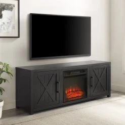 Wholesale ???? Crosley Furniture Gordon 58" Low Profile Tv Stand W/Fireplace ????