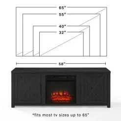Wholesale ???? Crosley Furniture Gordon 58" Low Profile Tv Stand W/Fireplace ???? -Crosley Furniture Shop unnamed file 1081