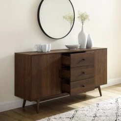 Best Pirce ???? Crosley Furniture Lucas Sideboard - 58 "W X 15.75 "D X 30 "H Grey ???? -Crosley Furniture Shop unnamed file 1132