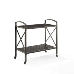 Flash Sale ???? Crosley Furniture Kaplan Outdoor Metal Bar Cart ???? -Crosley Furniture Shop unnamed file 1193