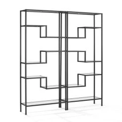 Brand new ???? Crosley Furniture Sloane 2Pc Etagere Set - 78"H X 69.5"W X 12.5"D ???? -Crosley Furniture Shop unnamed file 1302