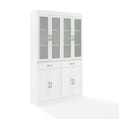 Deals ???? Crosley Furniture Stanton 2Pc Glass Door Pantry Set - 14.5"x47.5"x78" ???? -Crosley Furniture Shop unnamed file 1315