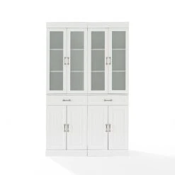 Deals ???? Crosley Furniture Stanton 2Pc Glass Door Pantry Set - 14.5"x47.5"x78" ???? -Crosley Furniture Shop unnamed file 1316