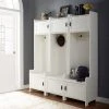 Promo ???? Crosley Furniture Fremont 3 Pc Entryway Kit - Three Towers In Distressed White ???? -Crosley Furniture Shop unnamed file 1319