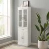 Hot Sale ???? Crosley Furniture Stanton Glass Door Pantry - 14.5"x23.75"x78" ???? -Crosley Furniture Shop unnamed file 1401