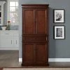 Wholesale ✨ Crosley Furniture Parsons Pantry In Mahogany - 33 "W X 19 "D X 72 "H ????