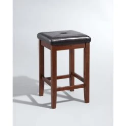 Best Pirce ⭐ Crosley Furniture Upholstered Square 24-inch Bar Stool (Set Of 2)- Mahogany Finish ⌛ -Crosley Furniture Shop unnamed file 1541