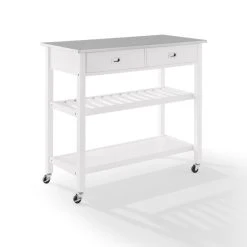 Buy ???? Crosley Furniture Chloe Stainless Steel Top Kitchen Island/Cart - 37"H X 42"W X 20"D ???? -Crosley Furniture Shop unnamed file 1548