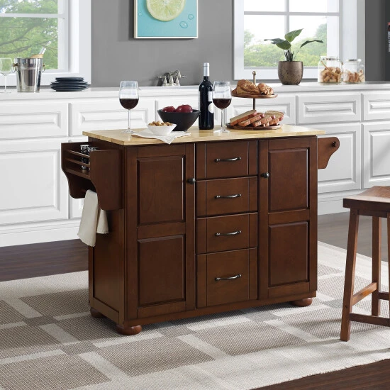 Coupon ???? Crosley Furniture Eleanor Natural Wood Top Kitchen Island ???? 3 Coupon ???? Crosley Furniture Eleanor Natural Wood Top Kitchen Island ????