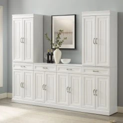 Best reviews of ???? Crosley Furniture Stanton 3Pc Sideboard And Pantry Set - 14.5"x95"x78" ????