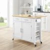 Top 10 ✔️ Crosley Furniture Savannah Wood Top Drop-Leaf Kitchen Island/Cart - 37"H X 42"W X 30"D ???? -Crosley Furniture Shop unnamed file 1622