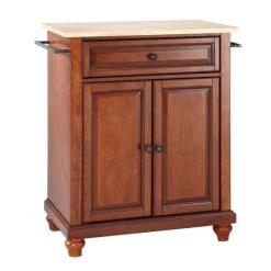 Cheapest ???? Crosley Furniture Cambridge Natural Wood Top Portable Kitchen Island In Classic Cherry Finish - N/A ???? -Crosley Furniture Shop unnamed file 1664