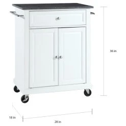 Best reviews of ⭐ Crosley Furniture White Finish/Solid Black Granite Top Kitchen Cart/Island ⌛ -Crosley Furniture Shop unnamed file 1671
