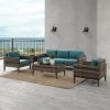 Cheapest ???? Crosley Furniture Prescott 5Pc Outdoor Wicker Sofa Set Taupe ✨