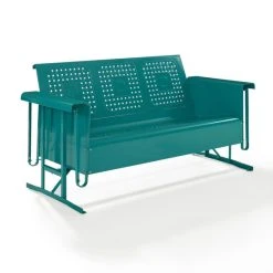 Budget ???? Crosley Furniture Bates Sofa Glider In Turquoise ???? -Crosley Furniture Shop unnamed file 174
