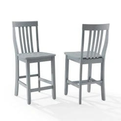 Promo ⭐ Crosley Furniture School House 2Pc Counter Stool Set - 21.25"x18.25"x41" Gray ???? 13 Promo ⭐ Crosley Furniture School House 2Pc Counter Stool Set - 21.25"x18.25"x41" Gray ???? -Crosley Furniture Shop unnamed file 1744