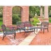 Top 10 ???? Crosley Furniture Sedona 4 Piece Cast Aluminum Outdoor Conversation Seating Set - Loveseat, 2 Club Chairs & Cocktail Table In Black Finish ???? -Crosley Furniture Shop unnamed file 1789
