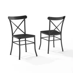 Cheapest ???? Crosley Furniture Astrid 2Pc Indoor/Outdoor Metal Dining Chair Set - 17.75"dx19"x34.88" ???? -Crosley Furniture Shop unnamed file 1814
