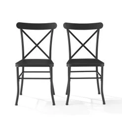 Cheapest ???? Crosley Furniture Astrid 2Pc Indoor/Outdoor Metal Dining Chair Set - 17.75"dx19"x34.88" ???? -Crosley Furniture Shop unnamed file 1815