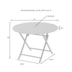 Best Pirce ???? Crosley Furniture Palm Harbor Wicker Outdoor Folding Table - N/A ???? -Crosley Furniture Shop unnamed file 1863