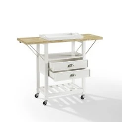 Cheap ???? Crosley Furniture Bristol Double Drop Leaf Kitchen Cart White ???? 17 Cheap ???? Crosley Furniture Bristol Double Drop Leaf Kitchen Cart White ???? -Crosley Furniture Shop unnamed file 1871