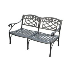 Brand new ???? Crosley Furniture Sedona 3 Piece Cast Aluminum Outdoor Conversation Seating Set - Loveseat & 2 Club Chairs Black Finish ???? -Crosley Furniture Shop unnamed file 1911