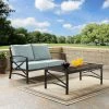 Outlet ❤️ Crosley Furniture Kaplan 2 Pc Outdoor Seating Set With Mist Cushion - Loveseat, Coffee Table ???? 2 Outlet ❤️ Crosley Furniture Kaplan 2 Pc Outdoor Seating Set With Mist Cushion - Loveseat, Coffee Table ???? -Crosley Furniture Shop unnamed file 1924