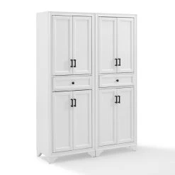 Deals ???? Crosley Furniture Tara 2-piece Pantry Set - 47.5"W X 15"D X 67.75"H ⌛ -Crosley Furniture Shop unnamed file 195