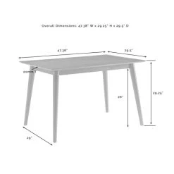 Discount ???? Crosley Furniture Landon Dining Table - 28.24"H X 47.37"W X 29.5"D ???? -Crosley Furniture Shop unnamed file 1983