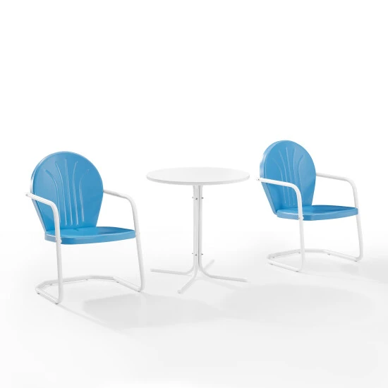 Cheap ⭐ Crosley Furniture Griffith 3Pc Outdoor Bistro Set - 112 W X 36 D X 33.25 H Red ???? 6 Cheap ⭐ Crosley Furniture Griffith 3Pc Outdoor Bistro Set - 112 W X 36 D X 33.25 H Red ???? - Image 4