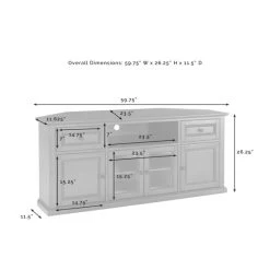 Coupon ???? Crosley Furniture Black 60-inch Corner TV Stand ???? -Crosley Furniture Shop unnamed file 2047