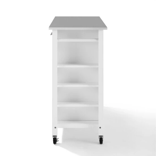 Hot Sale ???? Crosley Furniture Savannah Stainless Steel Top Full-size Kitchen Island Cart - 37"H X 42"W X 18.25"D ???? 7 Hot Sale ???? Crosley Furniture Savannah Stainless Steel Top Full-size Kitchen Island Cart - 37"H X 42"W X 18.25"D ???? - Image 5