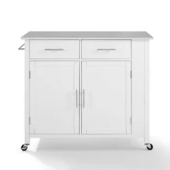 Hot Sale ???? Crosley Furniture Savannah Stainless Steel Top Full-size Kitchen Island Cart - 37"H X 42"W X 18.25"D ???? 15 Hot Sale ???? Crosley Furniture Savannah Stainless Steel Top Full-size Kitchen Island Cart - 37"H X 42"W X 18.25"D ???? -Crosley Furniture Shop unnamed file 2064