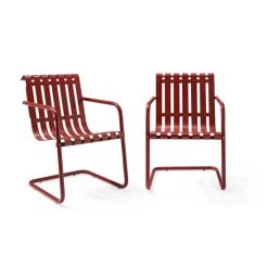 Discount ???? Crosley Furniture Gracie Red Steel Chair ???? -Crosley Furniture Shop unnamed file 2128