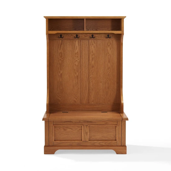 Best Pirce ???? Crosley Furniture Campbell Hall Tree In Oak Finish - 40 "W X 18.5 "D X 64.25 "H ???? 8 Best Pirce ???? Crosley Furniture Campbell Hall Tree In Oak Finish - 40 "W X 18.5 "D X 64.25 "H ???? - Image 6