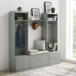 Brand new ???? Crosley Furniture Harper 4Pc Entryway Set - 16.5"x77"x74" ⭐