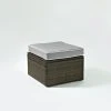Best Pirce ???? Crosley Furniture Palm Harbour Wicker Ottoman In Brown With Gray Cushions ???? -Crosley Furniture Shop unnamed file 2304