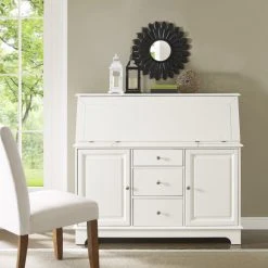 New ???? Crosley Furniture Sullivan Secretary Desk In White ???? -Crosley Furniture Shop unnamed file 2333