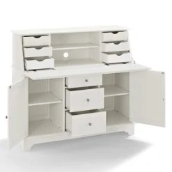 New ???? Crosley Furniture Sullivan Secretary Desk In White ???? -Crosley Furniture Shop unnamed file 2338