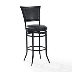 Best Pirce ???? Crosley Furniture Rachel Black Swivel Bar Stool - N/A ???? -Crosley Furniture Shop unnamed file 2345