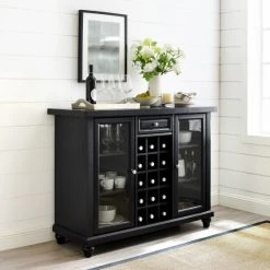 Best reviews of ⭐ Crosley Furniture Cambridge Sliding Top Bar Cabinet In Black Finish - N/A ✨ -Crosley Furniture Shop unnamed file 2370