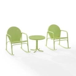 Discount ✨ Crosley Furniture Griffith 3Pc Outdoor Metal Rocking Chair Set. Key Lime Gloss ⭐ -Crosley Furniture Shop unnamed file 2385