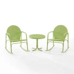 Discount ✨ Crosley Furniture Griffith 3Pc Outdoor Metal Rocking Chair Set. Key Lime Gloss ⭐ -Crosley Furniture Shop unnamed file 2386