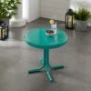 Coupon ???? Crosley Furniture Retro Metal Side Table In Tourquoise ???? -Crosley Furniture Shop unnamed file 2479