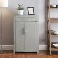 Cheapest ???? Crosley Furniture Savannah Storage Cabinet - 11.75"d X 23.88"w X 36"h Gray ???? -Crosley Furniture Shop unnamed file 248