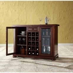 Coupon ⭐ Crosley Furniture Alexandria Sliding Top Bar Cabinet- Vintage Mahogany ⭐ -Crosley Furniture Shop unnamed file 2517